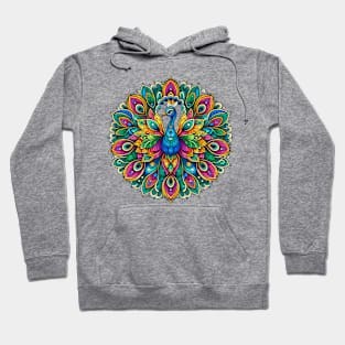 Colorful Peacock Hoodie